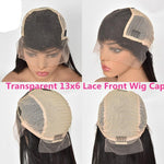 Preplucked Bleached Knots Short Curly Bob Transparent Lace Bob Wig